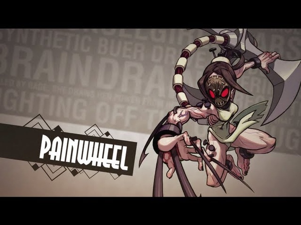 Painwheel Skullgirls Character
