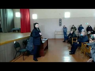 Сход жителей Малой Семёновки. Часть 1: выступление Дубовенко О.А.