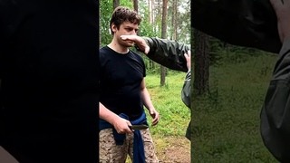 Секрет выбивания ножа предплечьем руки. Вадим Старов спецподготовка в Твери