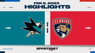 NHL Highlights | Sharks vs. Panthers - February 9, 2023