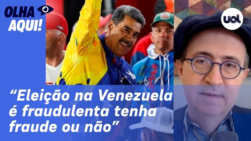Venezuela: Espero que Brasil não seja fiador do regime de Maduro, diz Reinaldo: Cheiro de