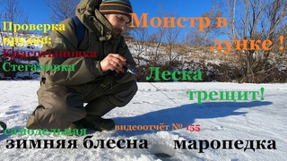 Монстр в лунке!