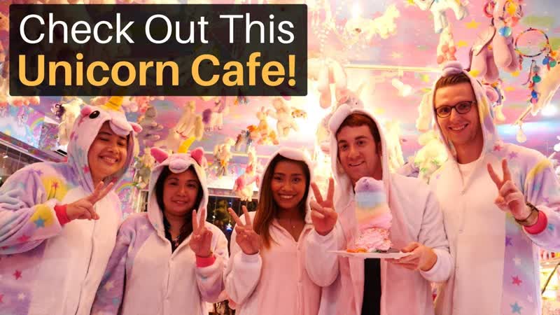 Check Out This UNICORN CAFE in