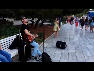 Руслан Семейкин - Пачка Сигарет (Виктор Цой • Кино) кавер • Гурзуф набережная им. Пушкина