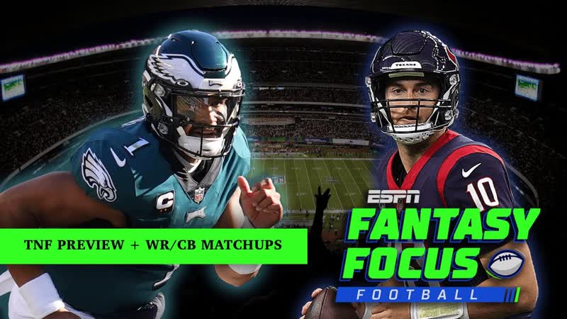 TNF Preview, Best WR, CB match ups, Squirrel Stock and Adam Schefter, Fantasy