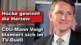 Hcke gewinnt die Herzen: CDU-Mann Voigt blamiert sich imTV-Duell (Wochenausklang)