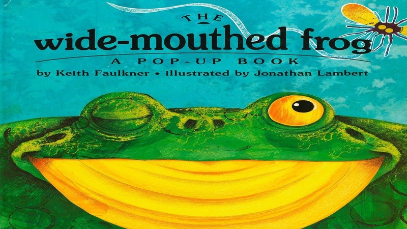 Wide mouth frog book Read Aloud Books For Children Bedtime