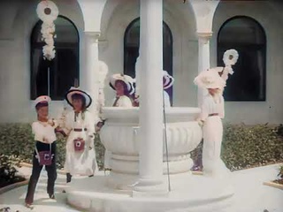 Праздник Белого цветка. 1912 г. Царская семья. Романовы в цвете. White Flower Day. Romanovs.