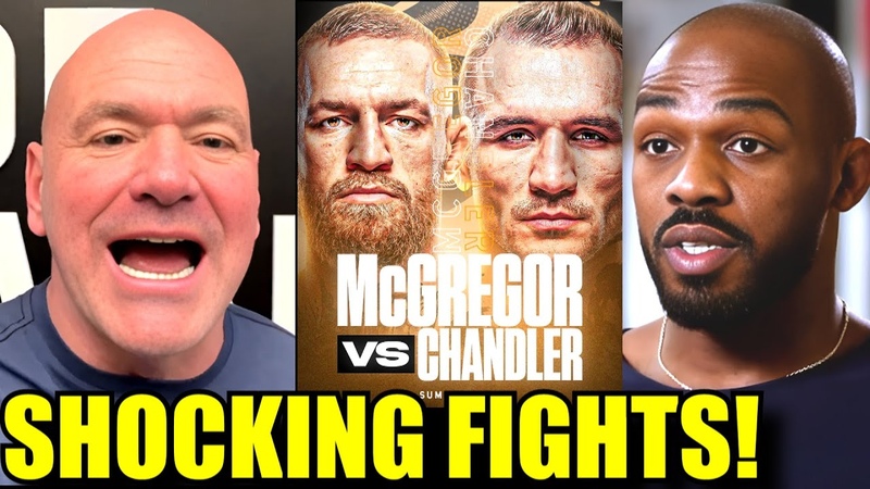 Dana White Teases EPIC Fight News of Conor Chandler, Volk Oliveira and Holloway , Jon Jones slams