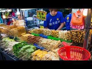 Taiwan Street Food Tour of Ningxia Night Market: AMAZING Taipei Night Market! (Day 8)