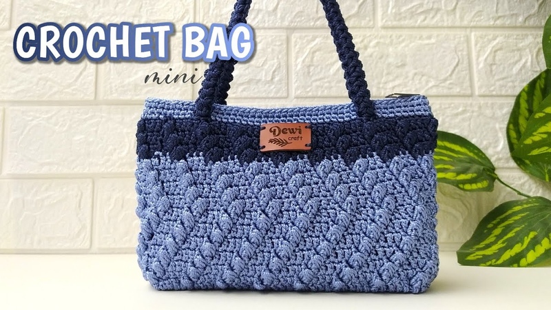 CARA MEMBUAT TAS RAJUT TERBARU SIMPEL DAN MUDAH UNTUK