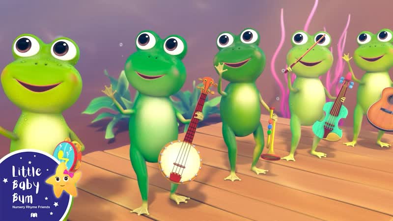 5 Little Speckled Frogs , Little Baby Bum Classic Nursery Rhymes for